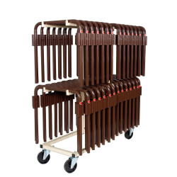 Chariot transport pour pieds de table Mairietable rectangle