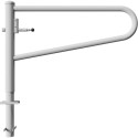 Barrière pivotante trombone