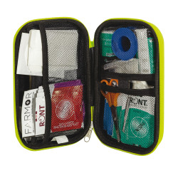 Trousse de secours 2 à 4 personnes EVA Jaune Fluo