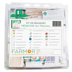 Kit pour armoire à pharmacie médecine du travail