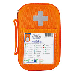 Trousse de secours miroitier à vitrier 2 à 4 personnes