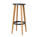 Tabouret haut Woody - Paperflow - Lot de 2