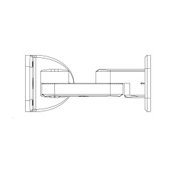 Fixation orientable pour balise sonore Actithéa