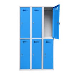 Vestiaire L750N 2 cases de 2 colonnes de 30cm