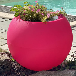 Jardinière plastique boule Delight