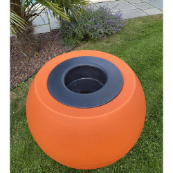 Jardinière plastique boule Delight