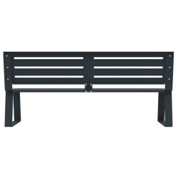 Banc public en métal - Ballade