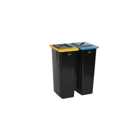 Kit poubelles de tri sélectif - 2 ou 3 flux de 60 / 80 litres