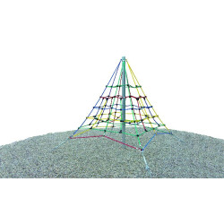 Jeu pyramide de corde pour enfant