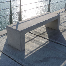 Banquette en béton préfabriqué - Bordeaux