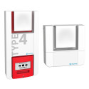 Pack alarme incendie type 4 radio + 1 sirène