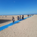 Tapis d'accès à la plage pour fauteuil roulant