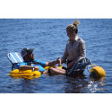 Fauteuil de baignade amphibie flottant pour PMR