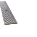 Nez de marche plat aluminium pour escalier