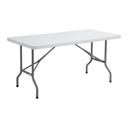 Table pliante rectangulaire - Salle des fêtes &amp; Refectoire