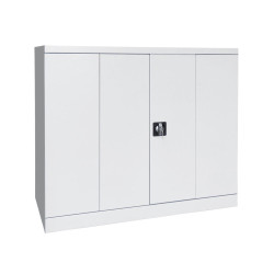 Armoire basse monobloc portes pliantes