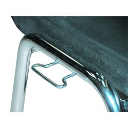 Chaise Naples, pieds diamètre 22mm, classement feu M2