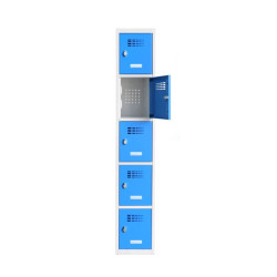 Casier vestiaire + prises électriques L770/NEW - 5 cases par colonne