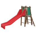 Toboggan hauteur 90 cm pour aire de jeux - Loisirs Aménagements