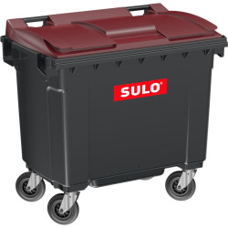 Conteneur poubelle 660L 4 roues - Sulo