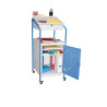 Pupitre d'atelier sur roulettes 1 bloc porte - 150 kg