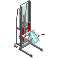 Gerbeur 300 kg retourneur bidon jusqu'à 30L - Levfix