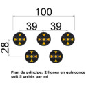 Plot ralentisseur rond - 30km/h