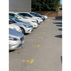 Plot balisage parking rétroréfléchissant