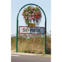 Panneau de signalisation entrée de bourg