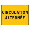 Panneau circulation alternée KC1CA temporaire