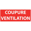 Panneau coupure ventilation