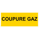 Panneau coupure gaz