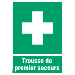 Panneau trousse premiers secours