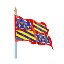 Drapeau provincial - Bourgogne