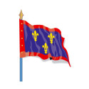 Drapeau provincial - Anjou