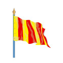 Drapeau provincial - Roussillon