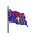 Drapeau provincial - Provence Arme