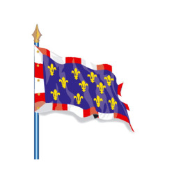 Drapeau provincial - Touraine