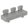 Banc de ville design en plastique recyclé - Benito Vertebra R UM322