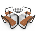 Table de jeux d'echecs d'extérieur - Benito VMA01