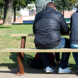 Table pique nique bois et Corten - Benito Olea VM314