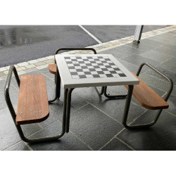 Table de jeux d'echecs d'extérieur - Benito VMA01