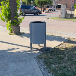 Poubelle urbaine en plastique recyclé - Benito Releu 90 PA657