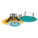 Pack aire de jeux 3 modules - Benito Area Reb 60 m²