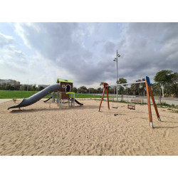 Pack aire de jeux 5 modules - Benito Area Educa 85 m²