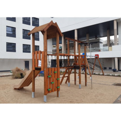 Pack aire de jeux 3 modules - Benito Area Leto 75 m²