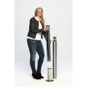 Cendrier colonne tubulaire - Inox