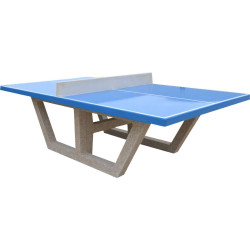 Table de ping pong en béton