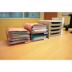 Corbeille de tri &amp; classement du courrier ou dossiers - Vendu par lot