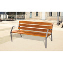 Banc public design Modo-08 - 6 lames - Longueur 180 cm